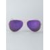 Солнцезащитные очки 8817 золотистые фиолетовые