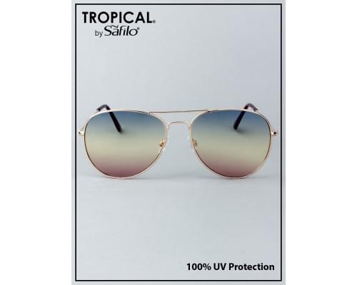 Солнцезащитные очки TRP-16426927821 Золотистый;голубой