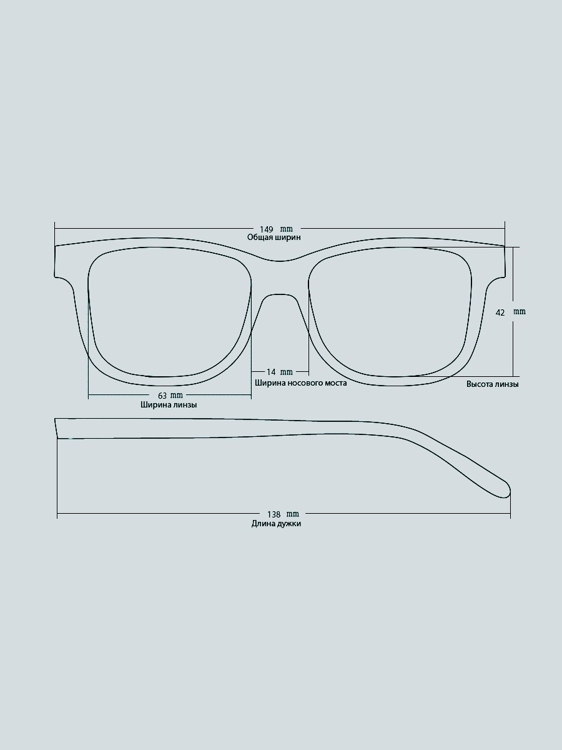 Солнцезащитные очки Graceline G01006 C4 линзы поляризационные