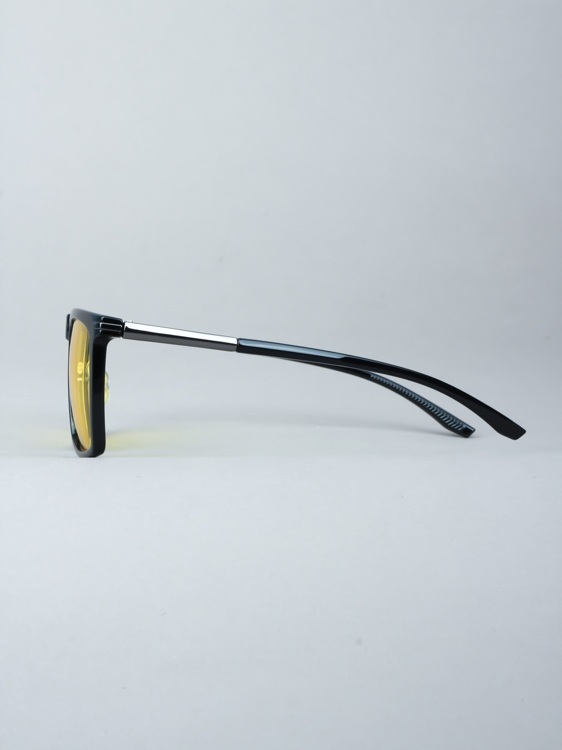 Очки для водителей антифары BOSHI M006 C1 Черный Желтые линзы