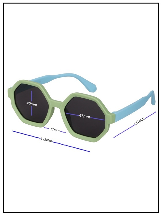 Солнцезащитные очки детские Keluona CT11079 C8 Зеленый