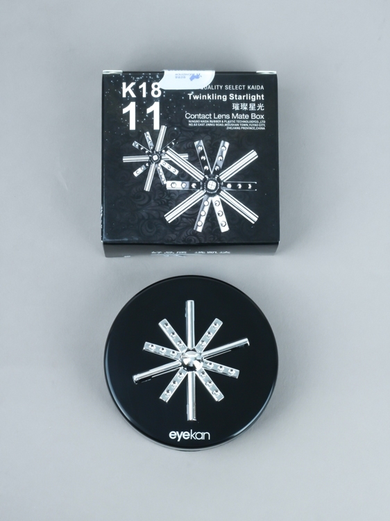 Контейнеры для контактных линз EYEKAN K1811 Черные