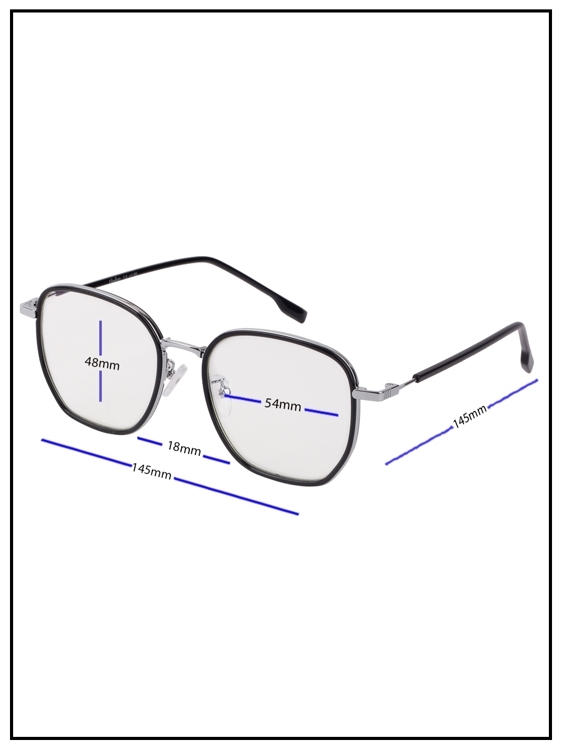 Готовые очки Glodiatr G2191 С1 Блюблокеры (-1.00)